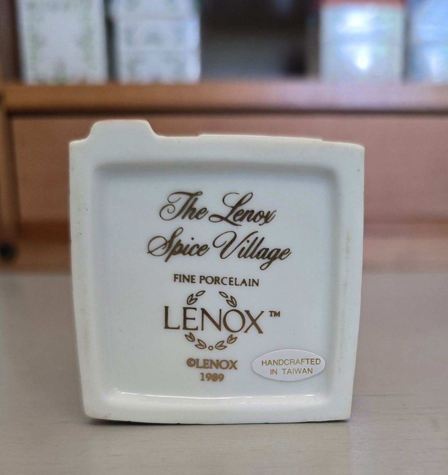 1989 Lenox Spice Village Complete Set with Original Rack 24 Jars